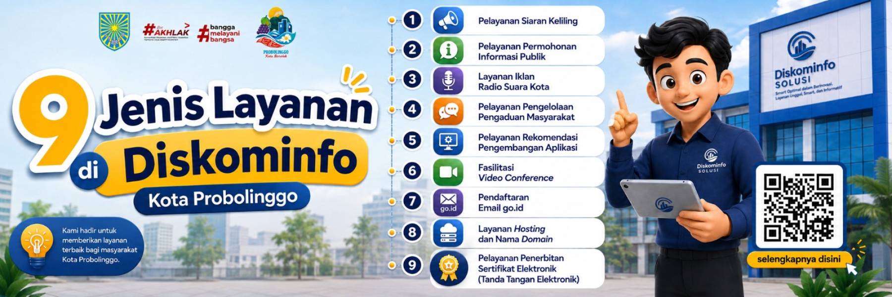 9 JENIS LAYANAN DISKOMINFO KOTA PROBOLINGGO